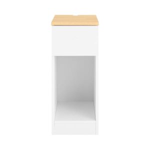 SoBuy Szafka nocna z jedną szufladą 40x25x60cm Nowoczesny FBT111-II-NW 812920 SoBuy Szafka nocna z jedną szufladą 40x25x60cm Nowoczesny FBT111-II-NW 812920