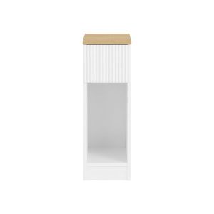 SoBuy Szafka nocna z jedną szufladą Biały 20x35x60cm Nowoczesny FBT111-W 812922 SoBuy Szafka nocna z jedną szufladą Biały 20x35x60cm Nowoczesny FBT111-W 812922