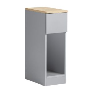 SoBuy Szafka nocna z jedną szufladą Jasnoszary Nowoczesny FBT111-HG 812921 SoBuy Szafka nocna z jedną szufladą Jasnoszary Nowoczesny FBT111-HG 812921