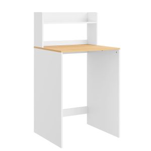 SoBuy Szafka pod pralkę z półką Biały/Drewno 65,9×62,9×126,5cm BZR224-WN 1073687 SoBuy Szafka pod pralkę z półką Biały/Drewno 65,9×62,9×126,5cm BZR224-WN 1073687