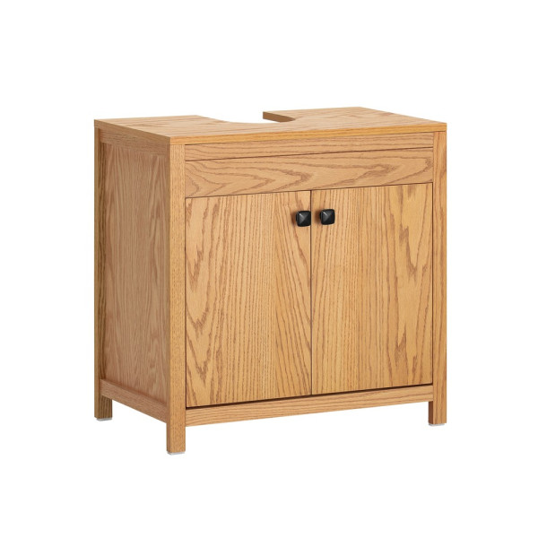 SoBuy Szafka pod umywalkę z dwoma drzwiczkami 60x35x60cm Nowoczesny BZR98-N 809583