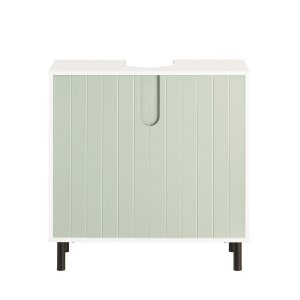SoBuy Szafka pod umywalkę z dwoma drzwiczkami Zielony 60x30x60cm BZR139-GR 809659 SoBuy Szafka pod umywalkę z dwoma drzwiczkami Zielony 60x30x60cm BZR139-GR 809659