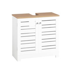 SoBuy Szafka pod umywalkę z jedną szufladą Biały 60x30x58.5cm BZR40-W 809672 SoBuy Szafka pod umywalkę z jedną szufladą Biały 60x30x58.5cm BZR40-W 809672
