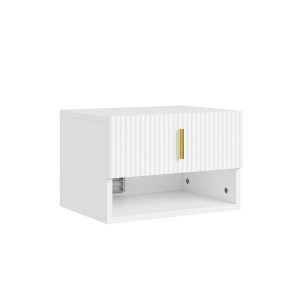 SoBuy Szafka ścienna z szufladą Biały 40x30x26cm FBT176-E-W 1073295 SoBuy Szafka ścienna z szufladą Biały 40x30x26cm FBT176-E-W 1073295