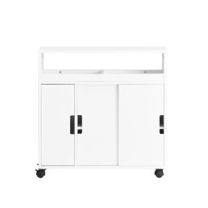SoBuy Szafka toaletowa obok toalety z 2 drzwiczkami Biały BZR02-W 817984 SoBuy Szafka toaletowa obok toalety z 2 drzwiczkami Biały BZR02-W 817984