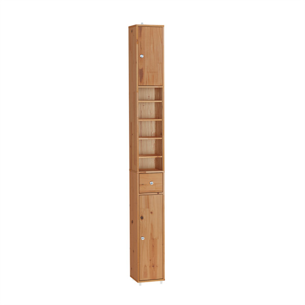 SoBuy Szuflada do słupka Jasnobrązowy 20x20x180cm BZR34-II-SH 810375