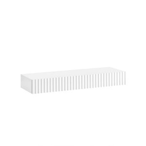 SoBuy Wieszak ścienny z szufladą Biały 70×26.3x8cm Nowoczesny FHK38-W 816080 SoBuy Wieszak ścienny z szufladą Biały 70×26.3x8cm Nowoczesny FHK38-W 816080
