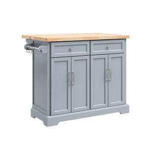 SoBuy Wyspa kuchenna z szufladami Szary 107x71x92cm FKW71-II-HG 1072564 SoBuy Wyspa kuchenna z szufladami Szary 107x71x92cm FKW71-II-HG 1072564