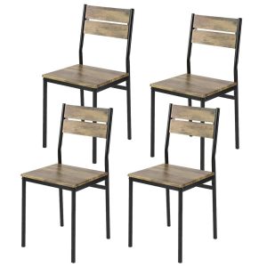 SoBuy Zestaw 4 stołków barowych FST72-Nx4 939933 SoBuy Zestaw 4 stołków barowych FST72-Nx4 939933