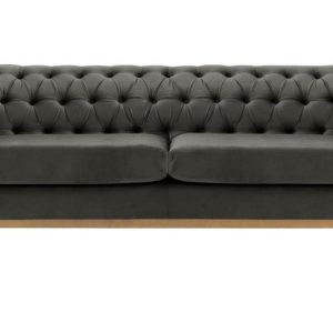 Sofa 2,5-osobowa Chesterfield Modern Wood-Velluto 19 195102 Sofa 2,5-osobowa Chesterfield Modern Wood-Velluto 19 195102