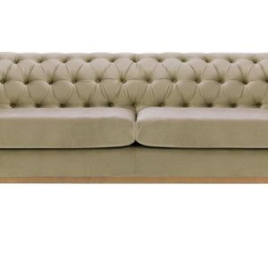 Sofa 2,5-osobowa Chesterfield Modern Wood-Velluto 3 195146 Sofa 2,5-osobowa Chesterfield Modern Wood-Velluto 3 195146