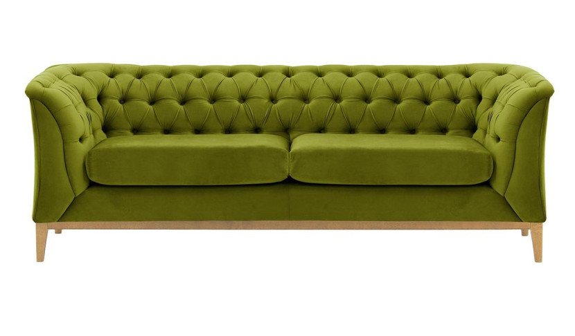 Sofa 2,5-osobowa Chesterfield Modern Wood-Velluto 9 195147