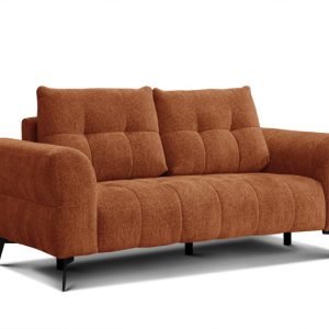 Sofa 2,5 osobowa SALVINI, pomarańczowa 805667 Sofa 2,5 osobowa SALVINI, pomarańczowa 805667