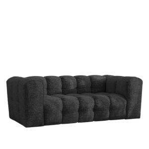 Sofa 2-osobowa, Kanapa BALOO, tkanina Szenil + Bukla, Grafitowy 754085 Sofa 2-osobowa, Kanapa BALOO, tkanina Szenil + Bukla, Grafitowy 754085