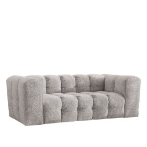 Sofa 2-osobowa, Kanapa BALOO, tkanina Szenil + Bukla, Jasnoszary 754087 Sofa 2-osobowa, Kanapa BALOO, tkanina Szenil + Bukla, Jasnoszary 754087