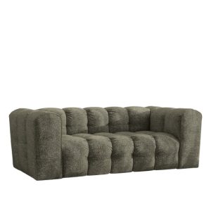 Sofa 2-osobowa, Kanapa BALOO, tkanina Szenil + Bukla, Zielony 754073 Sofa 2-osobowa, Kanapa BALOO, tkanina Szenil + Bukla, Zielony 754073