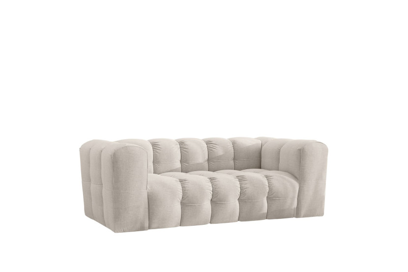 Sofa 2-osobowa, Kanapa BALOO, tkanina Szenil, Ecru 754110