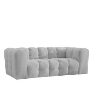 Sofa 2-osobowa, Kanapa BALOO, tkanina Szenil, Jasnoszary 754100 Sofa 2-osobowa, Kanapa BALOO, tkanina Szenil, Jasnoszary 754100