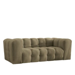 Sofa 2-osobowa, Kanapa BALOO, tkanina Szenil, Oliwkowy 754075 Sofa 2-osobowa, Kanapa BALOO, tkanina Szenil, Oliwkowy 754075