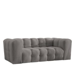Sofa 2-osobowa, Kanapa BALOO, tkanina Szenil, Szary 754094 Sofa 2-osobowa, Kanapa BALOO, tkanina Szenil, Szary 754094
