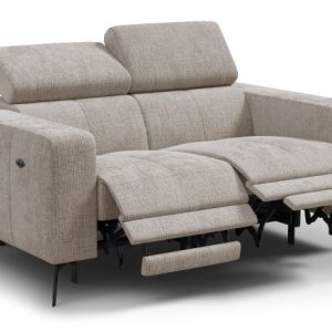 Sofa 2 osobowa MORELLO, beżowa, 2 x Relax Zero Gravity 801370 Sofa 2 osobowa MORELLO, beżowa, 2 x Relax Zero Gravity 801370