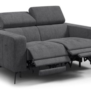 Sofa 2 osobowa MORELLO, ciemnoszara, 2 x Relax Zero Gravity 801409 Sofa 2 osobowa MORELLO, ciemnoszara, 2 x Relax Zero Gravity 801409