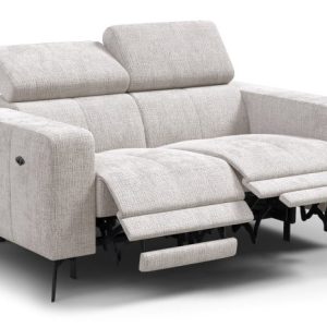 Sofa 2 osobowa MORELLO, kremowa, 2 x Relax Zero Gravity 801356 Sofa 2 osobowa MORELLO, kremowa, 2 x Relax Zero Gravity 801356