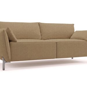 Sofa 2-osobowa na taras i ogród, tkanina Sunlight, Toffee, SUNMEE 1059377 Sofa 2-osobowa na taras i ogród, tkanina Sunlight, Toffee, SUNMEE 1059377