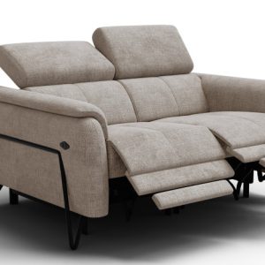 Sofa 2 osobowa RODEN, 2 x Relax Zero Gravity, beżowa 801406 Sofa 2 osobowa RODEN, 2 x Relax Zero Gravity, beżowa 801406