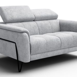 Sofa 2 osobowa RODEN, jasnoszara 801374 Sofa 2 osobowa RODEN, jasnoszara 801374