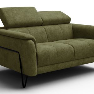 Sofa 2 osobowa RODEN, oliwkowa 801373 Sofa 2 osobowa RODEN, oliwkowa 801373