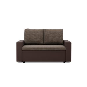 Sofa 2-osobowa, Rozkładana, Pojemnik, Kolor Brązowy 537337 Sofa 2-osobowa, Rozkładana, Pojemnik, Kolor Brązowy 537337