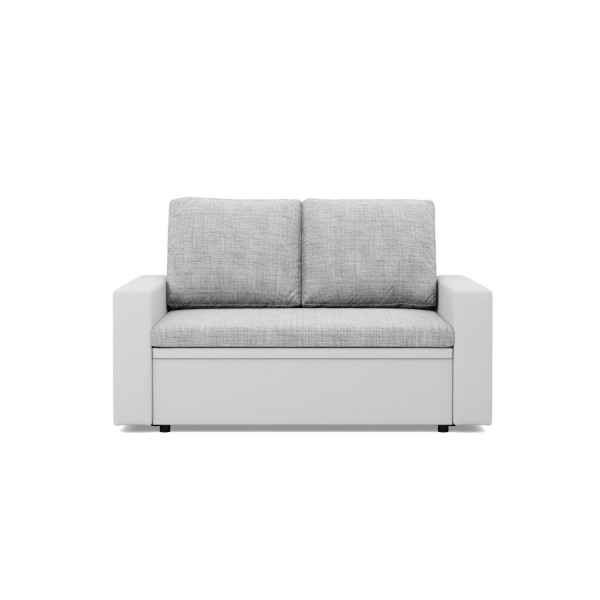 Sofa 2-osobowa, Rozkładana, Pojemnik, Kolor Szary 537342