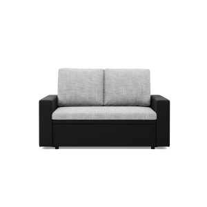 Sofa 2-osobowa, Rozkładana, Pojemnik, Kolor Szary 537343 Sofa 2-osobowa, Rozkładana, Pojemnik, Kolor Szary 537343