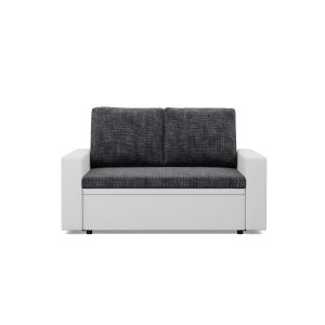Sofa 2-osobowa, Rozkładana, Pojemnik, Kolor Szary 537347 Sofa 2-osobowa, Rozkładana, Pojemnik, Kolor Szary 537347