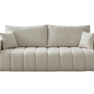 Sofa 3-Osobowa 253 cm Vimla Kanapa Rozkładana Z Pojemnikiem Jasny Kremowy 989983 Sofa 3-Osobowa 253 cm Vimla Kanapa Rozkładana Z Pojemnikiem Jasny Kremowy 989983