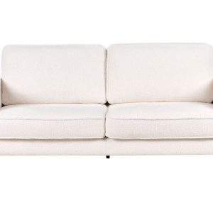 Sofa 3-osobowa biała boucle 567498 Sofa 3-osobowa biała boucle 567498