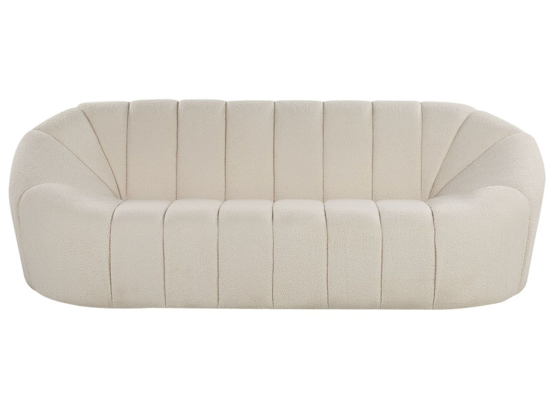 Sofa 3 osobowa boucle biała 81530