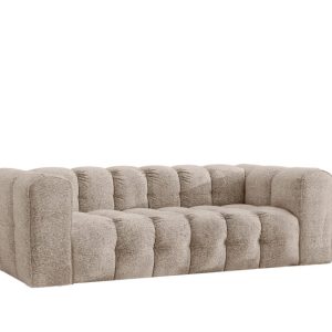Sofa 3-osobowa, Kanapa BALOO, tkanina Szenil + Bukla, Beżowy 754095