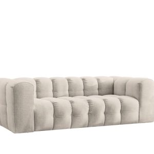 Sofa 3-osobowa, Kanapa BALOO, tkanina Szenil, Ecru 754072 Sofa 3-osobowa, Kanapa BALOO, tkanina Szenil, Ecru 754072