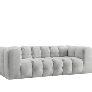 Sofa 3-osobowa, Kanapa BALOO, tkanina Szenil, Jasnoszary 754081 Sofa 3-osobowa, Kanapa BALOO, tkanina Szenil, Jasnoszary 754081