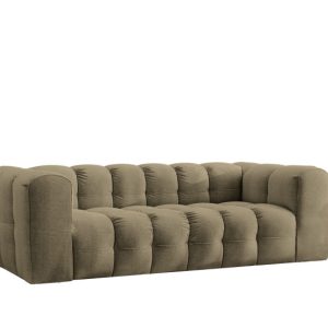 Sofa 3-osobowa, Kanapa BALOO, tkanina Szenil, Oliwkowy 754113 Sofa 3-osobowa, Kanapa BALOO, tkanina Szenil, Oliwkowy 754113