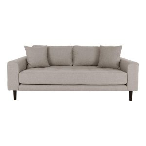 Sofa 3-osobowa Lido beżowa bukowe nogi w stylu skandynawskim 659870 Sofa 3-osobowa Lido beżowa bukowe nogi w stylu skandynawskim 659870