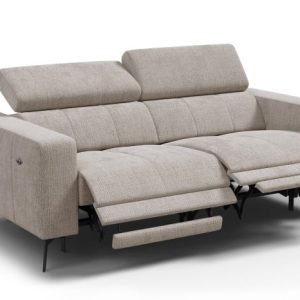 Sofa 3 osobowa MORELLO, beżowa, 2 x Relax Zero Gravity 801391 Sofa 3 osobowa MORELLO, beżowa, 2 x Relax Zero Gravity 801391