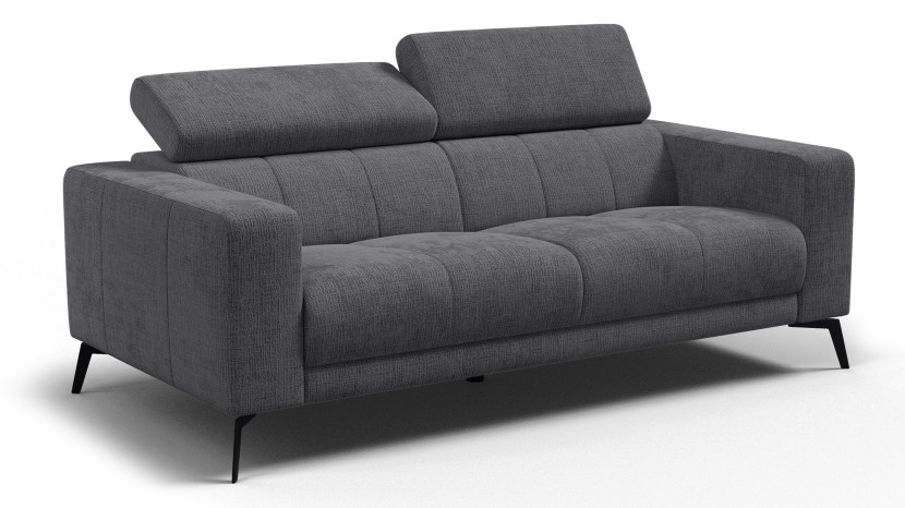 Sofa 3 osobowa MORELLO, ciemnoszara 801419