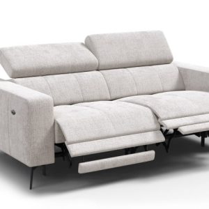 Sofa 3 osobowa MORELLO, kremowa, 2 x Relax Zero Gravity 801392 Sofa 3 osobowa MORELLO, kremowa, 2 x Relax Zero Gravity 801392