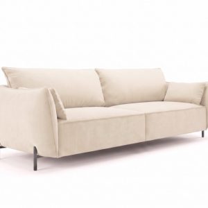 Sofa 3-osobowa na taras i ogród, tkanina Sunlight, Ecru, SUNMEE 1059372 Sofa 3-osobowa na taras i ogród, tkanina Sunlight, Ecru, SUNMEE 1059372