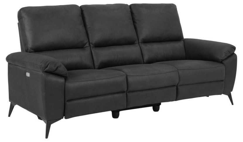 Sofa 3-osobowa Rana szara regulowane siedziska 310448