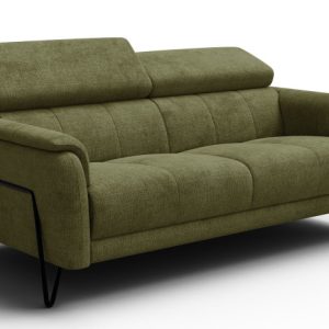 Sofa 3 osobowa RODEN, oliwkowa 801380 Sofa 3 osobowa RODEN, oliwkowa 801380