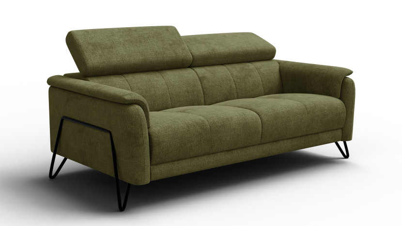 Sofa 3 osobowa RODEN, oliwkowa 801380